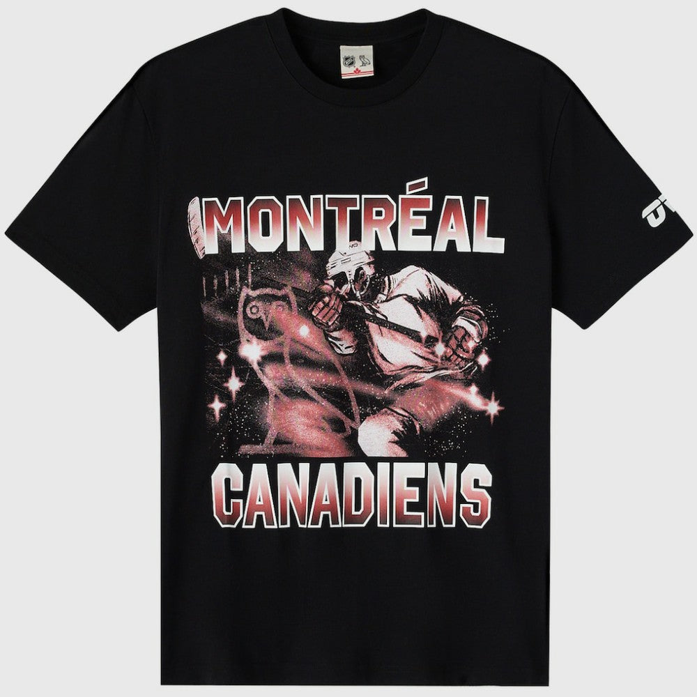 Montreal Canadiens OVO x NHL Graphic T-Shirt - Black - NHL