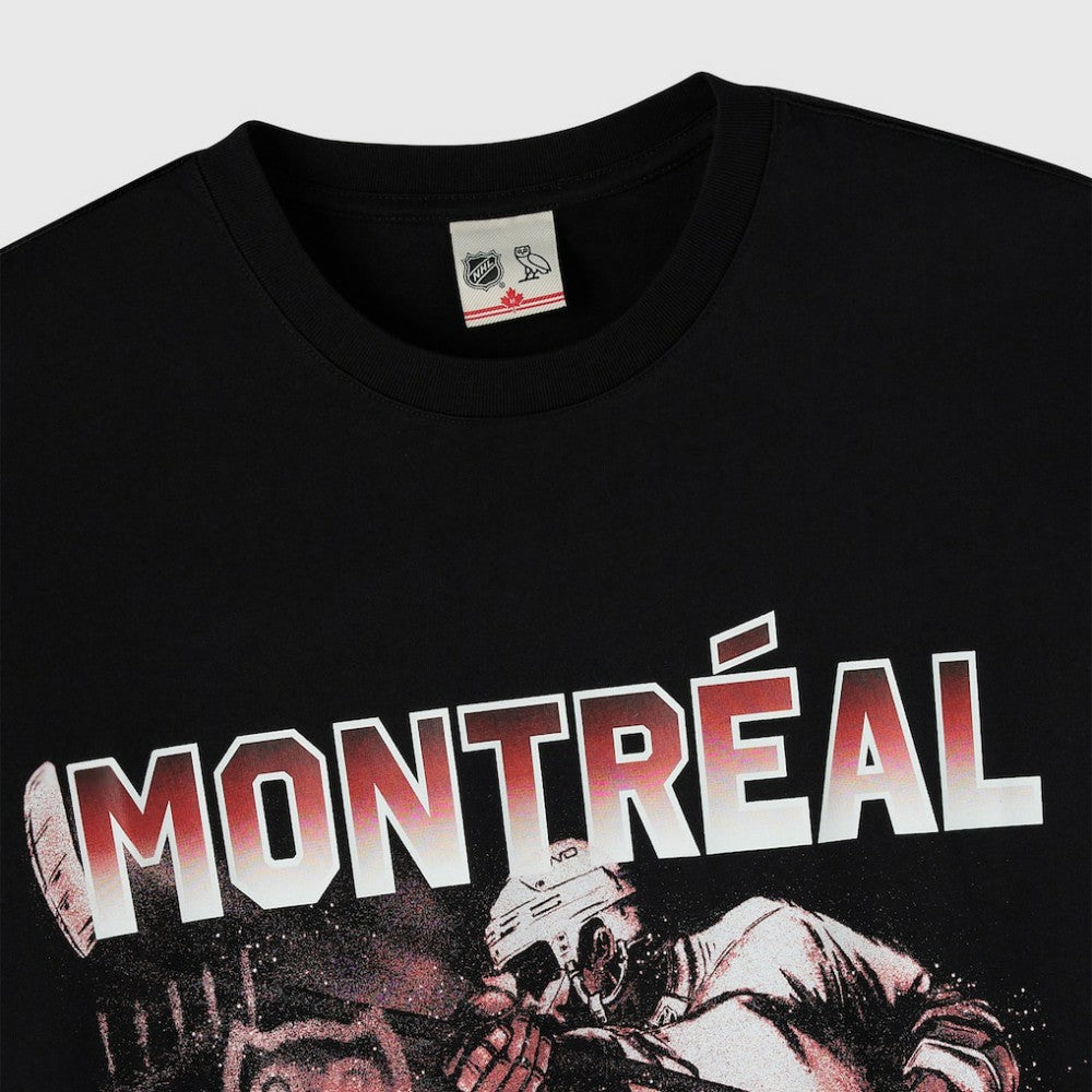 Montreal Canadiens OVO x NHL Graphic T-Shirt - Black - NHL