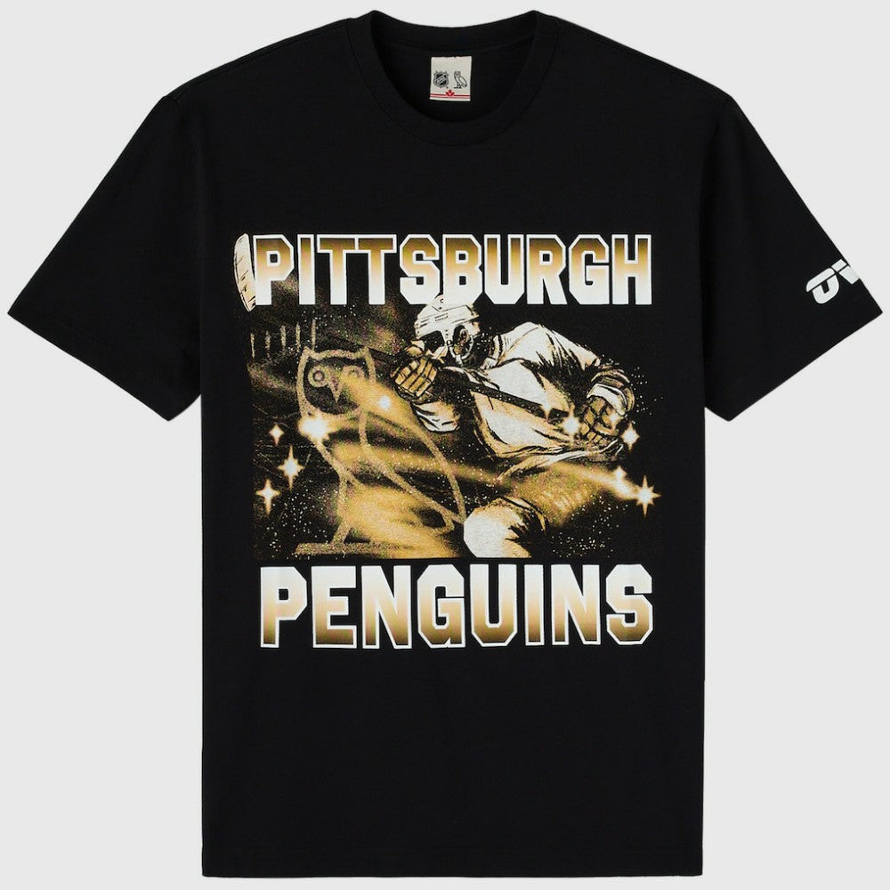 Pittsburgh Penguins OVO x NHL Graphic T-Shirt - Black - NHL