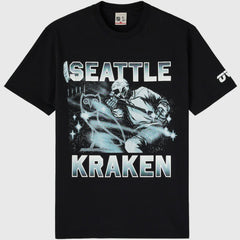 Seattle Kraken OVO x NHL Graphic T-Shirt - Black - NHL
