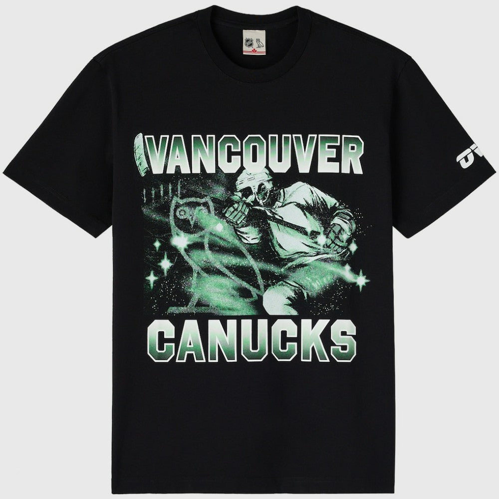Vancouver Canucks OVO x NHL Graphic T-Shirt - Black - NHL