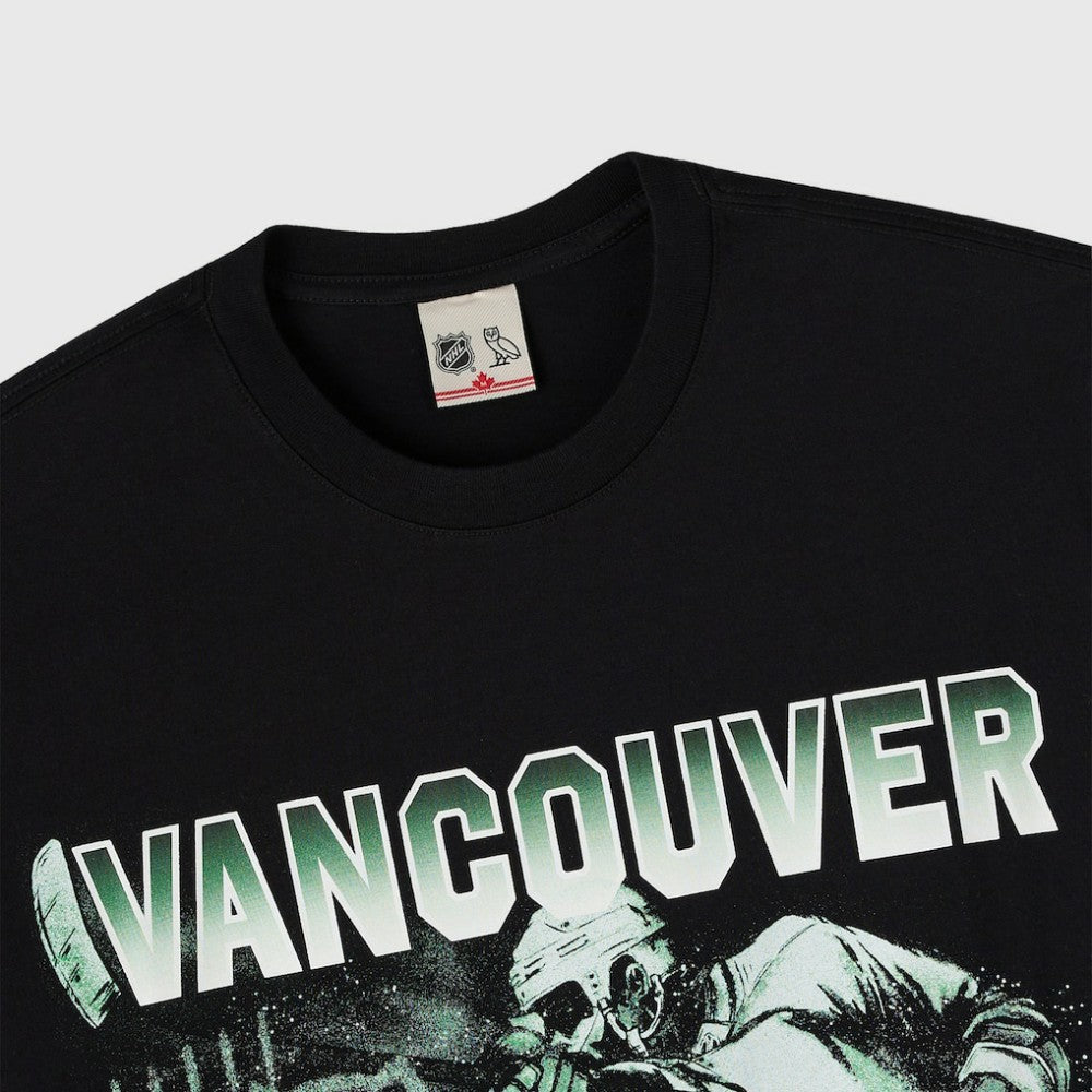 Vancouver Canucks OVO x NHL Graphic T-Shirt - Black - NHL