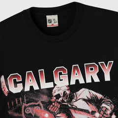 Calgary Flames OVO x NHL Graphic T-Shirt - Black - NHL