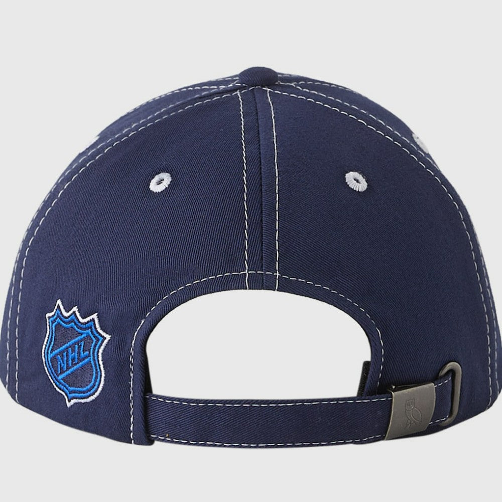 Winnipeg Jets OVO x NHL Adjustable Sport Hat - Navy - NHL