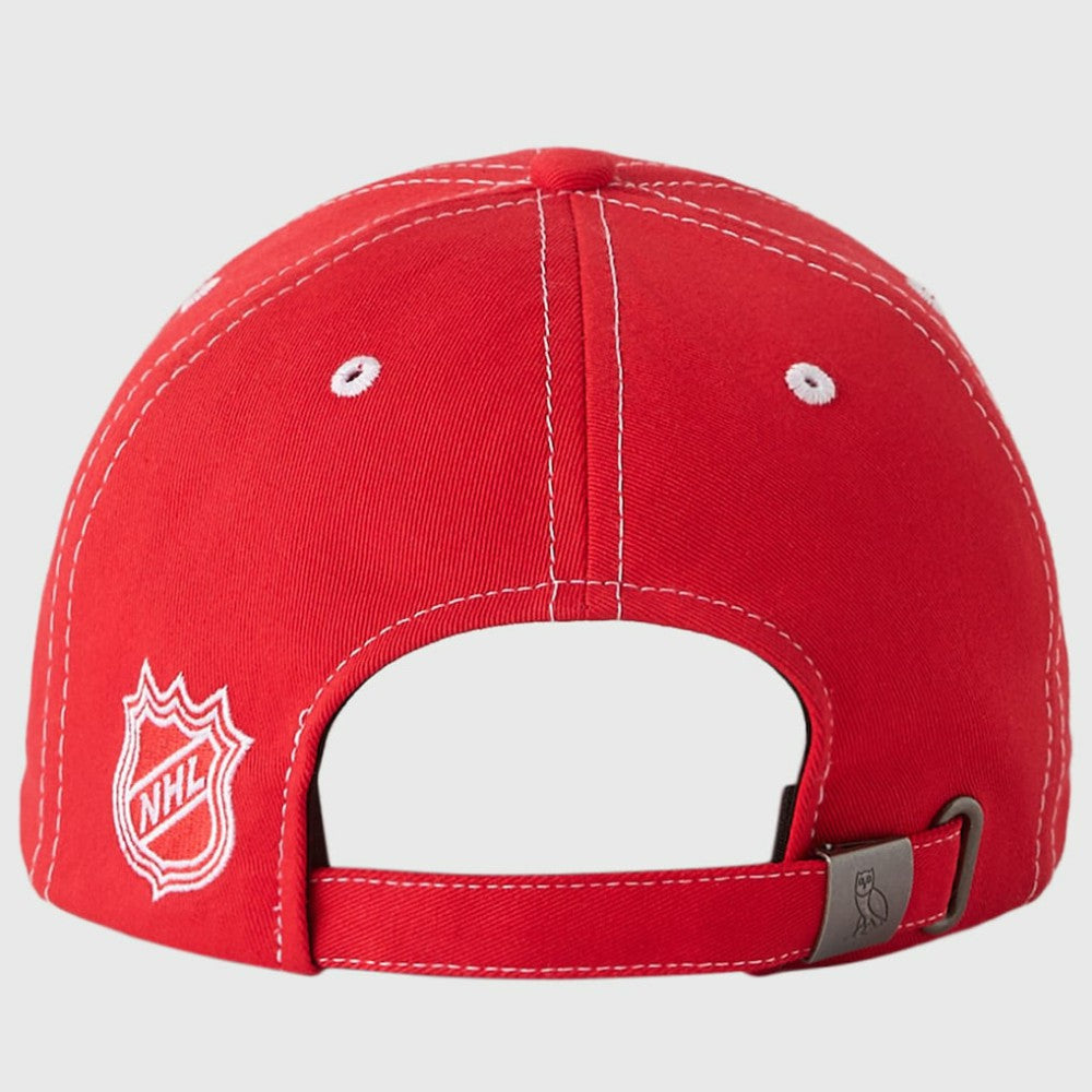 Detroit Red Wings OVO x NHL Adjustable Sport Hat - Red - NHL