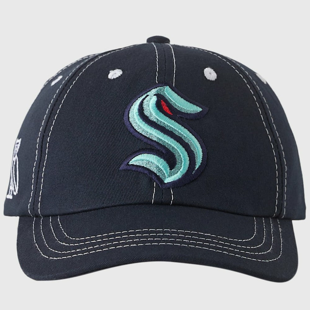 Seattle Kraken OVO x NHL Adjustable Sport Hat - Deep Sea Blue - NHL