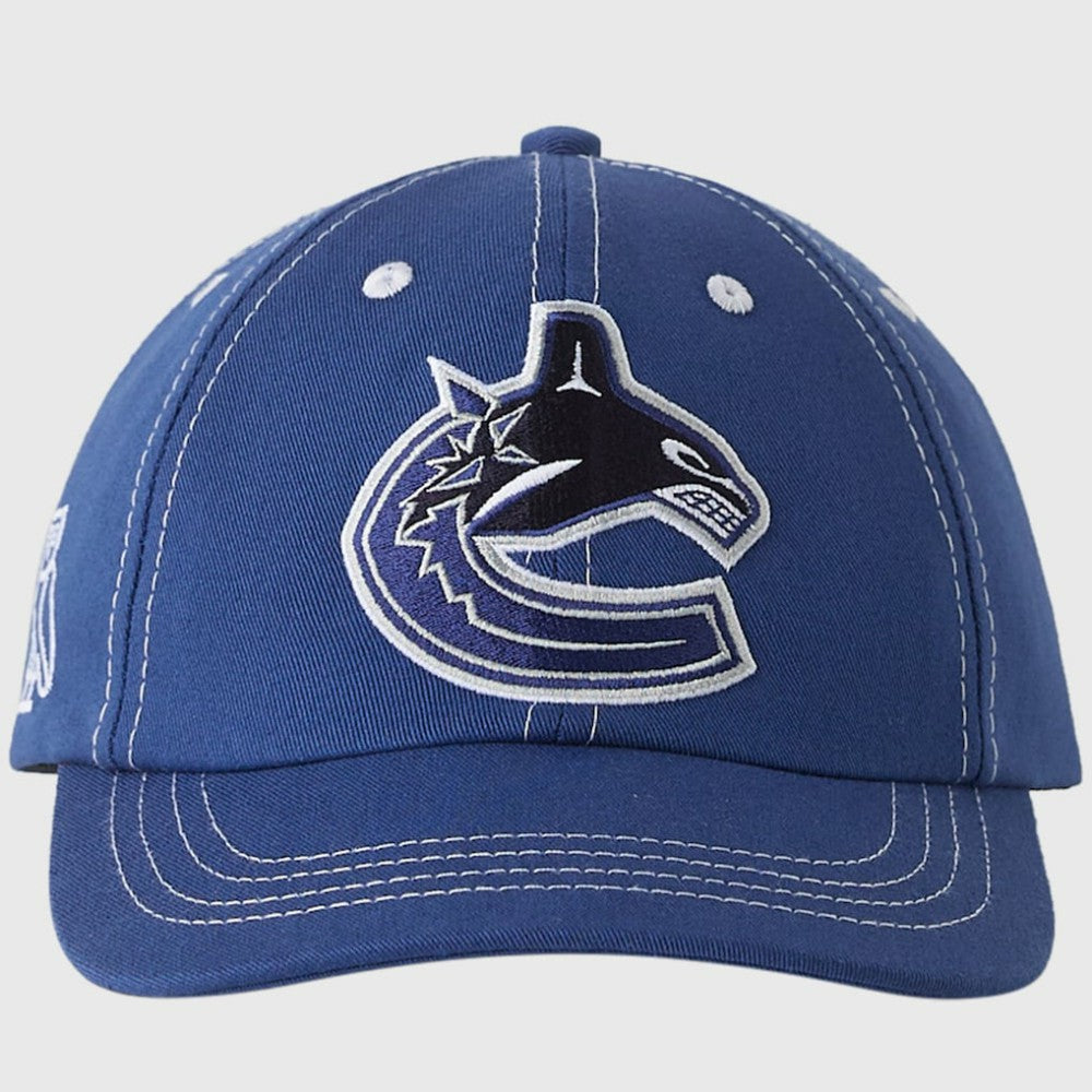 Vancouver Canucks OVO x NHL Adjustable Sport Hat - Blue - NHL