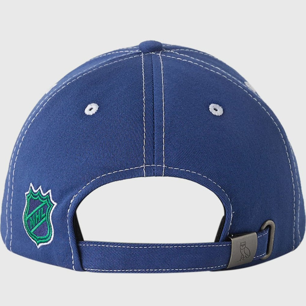Vancouver Canucks OVO x NHL Adjustable Sport Hat - Blue - NHL