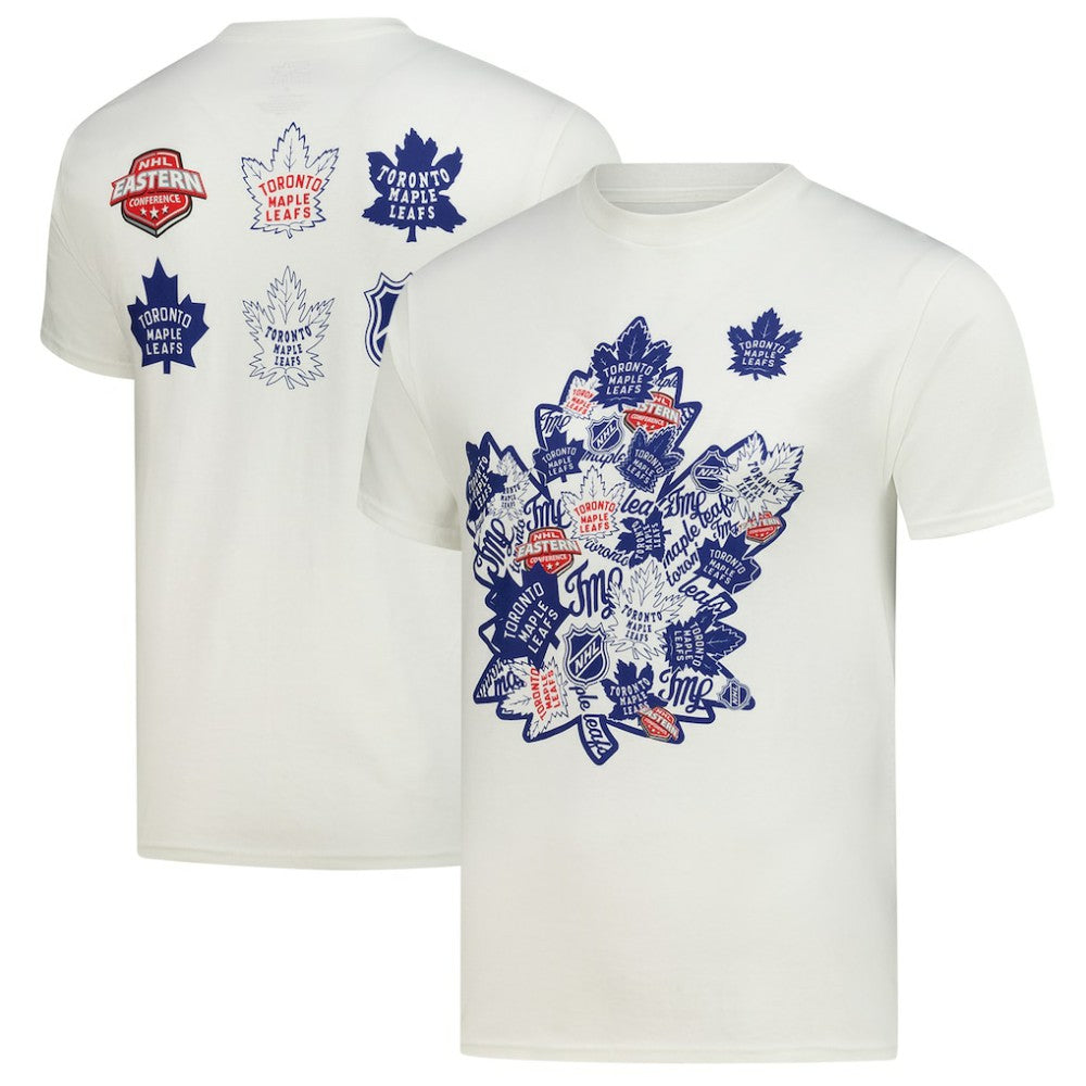 Toronto Maple Leafs Starter Logo Collage T-Shirt - White - NHL