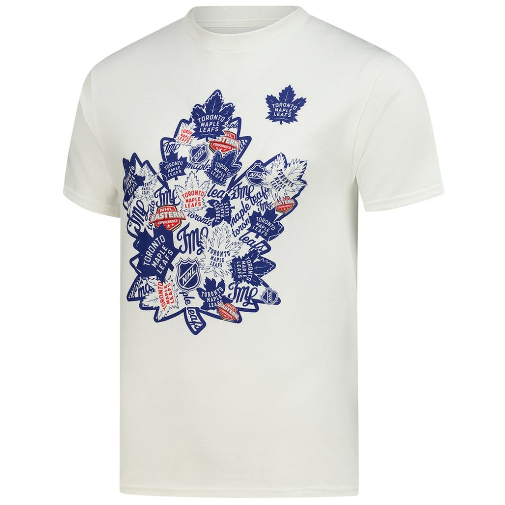 Toronto Maple Leafs Starter Logo Collage T-Shirt - White - NHL