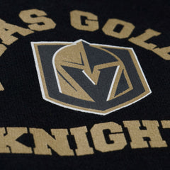 Vegas Golden Knights Mitchell & Ness Women's Crewneck Sweatshirt - Black - NHL