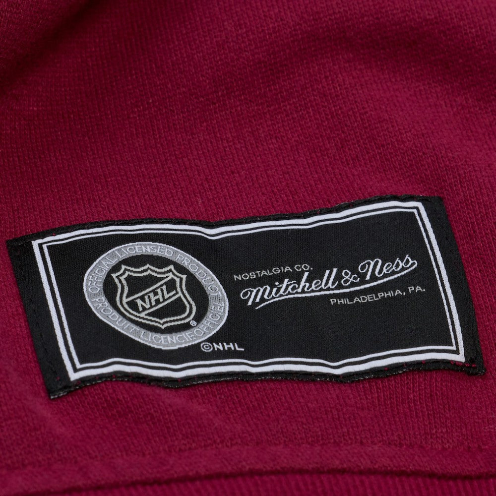 Colorado Avalanche Mitchell & Ness Women's Crewneck Sweatshirt - Maroon - NHL