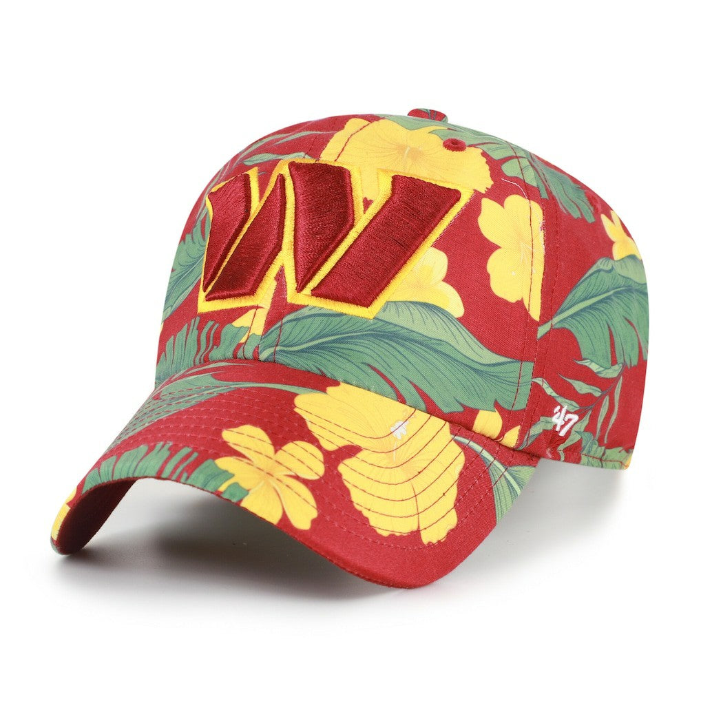 Washington Commanders '47 Beach Side Clean Up Adjustable Hat Burgundy | 47 brand