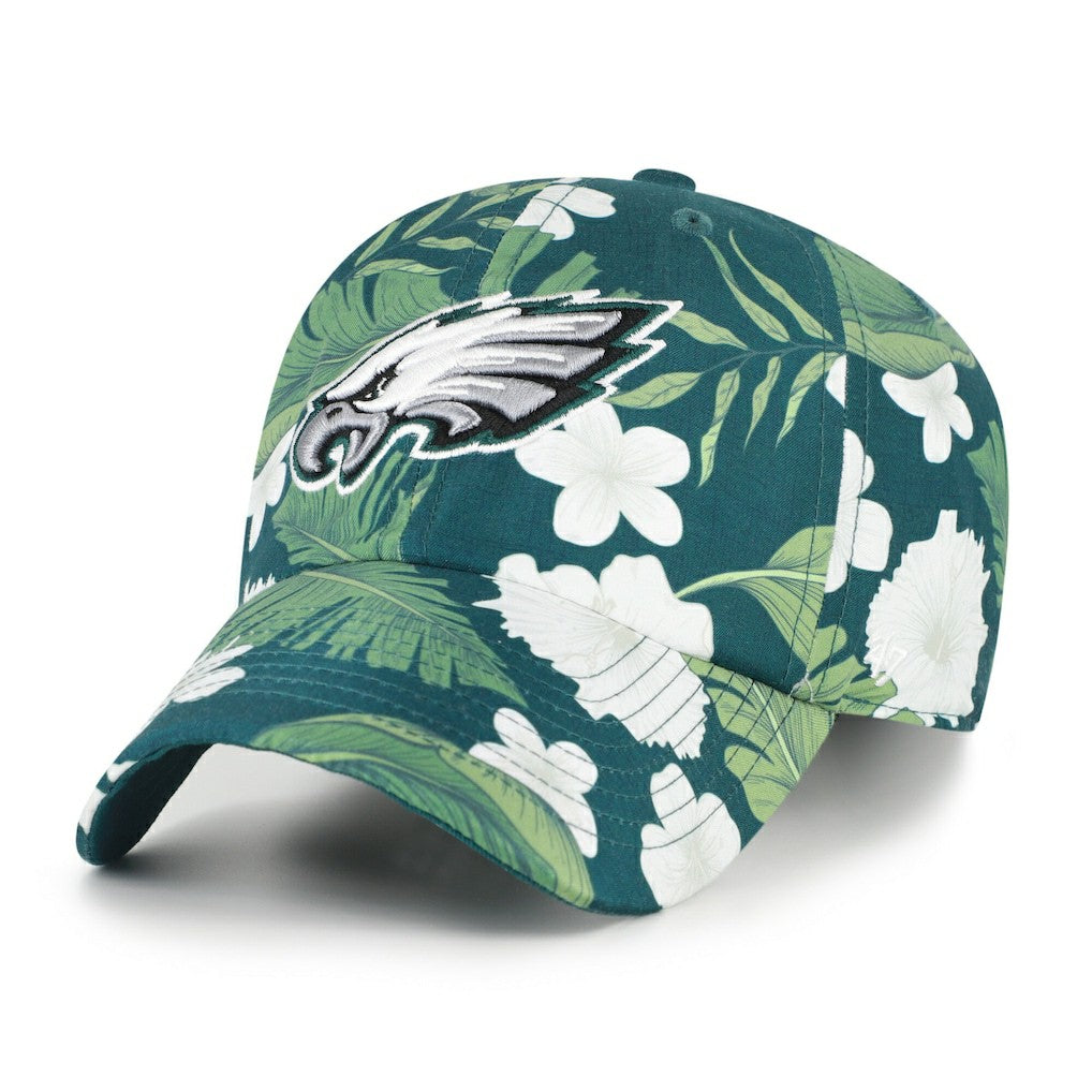 Philadelphia Eagles '47 Beach Side Clean Up Adjustable Hat Midnight Green | 47 brand