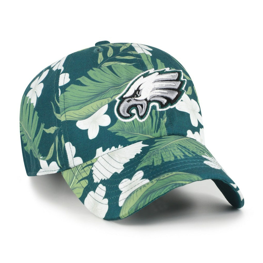 Philadelphia Eagles '47 Beach Side Clean Up Adjustable Hat Midnight Green | 47 brand