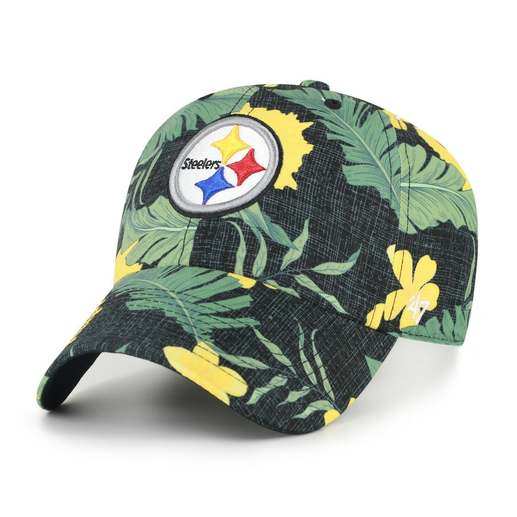 Pittsburgh Steelers '47 Beach Side Clean Up Adjustable Hat Black | 47 brand
