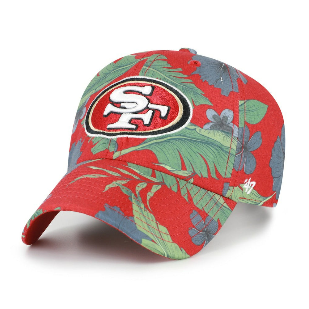 San Francisco 49ers '47 Beach Side Clean Up Adjustable Hat Scarlet | 47 brand