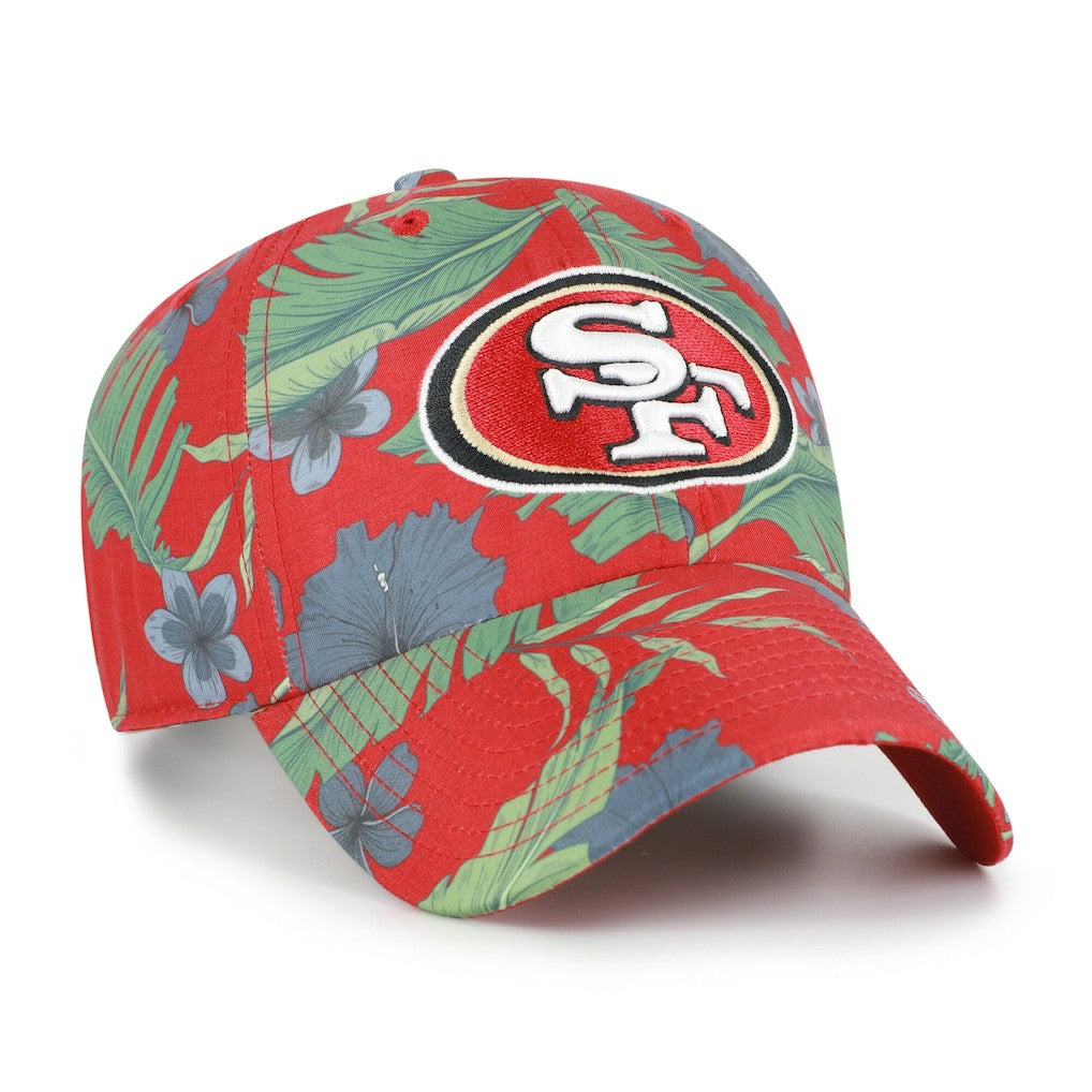 San Francisco 49ers '47 Beach Side Clean Up Adjustable Hat Scarlet | 47 brand