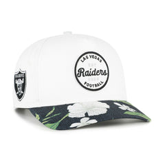 Las Vegas Raiders '47 Beach Side Hitch Adjustable Hat White/Black | 47 brand