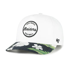 Las Vegas Raiders '47 Beach Side Hitch Adjustable Hat White/Black | 47 brand