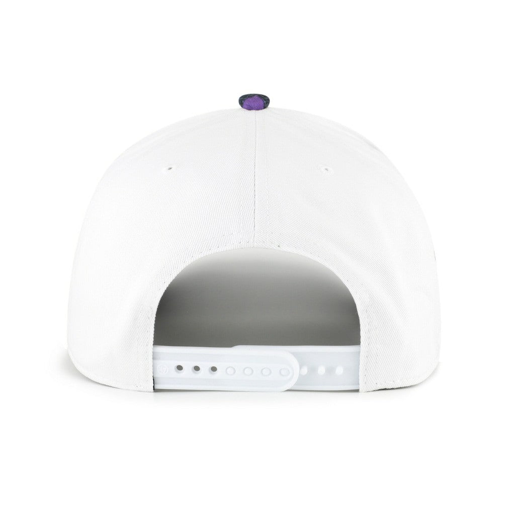Baltimore Ravens '47 Beach Side Hitch Adjustable Hat White/Purple | 47 brand