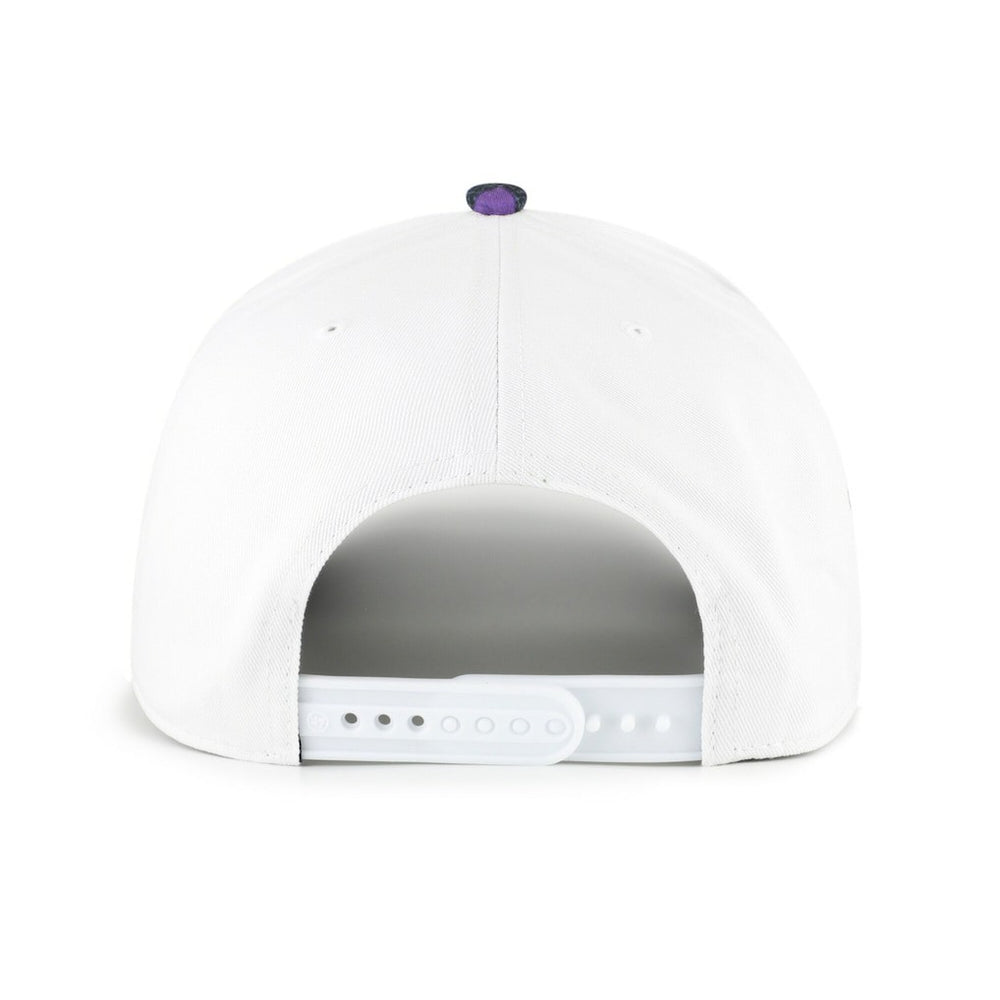 Baltimore Ravens '47 Beach Side Hitch Adjustable Hat White/Purple | 47 brand