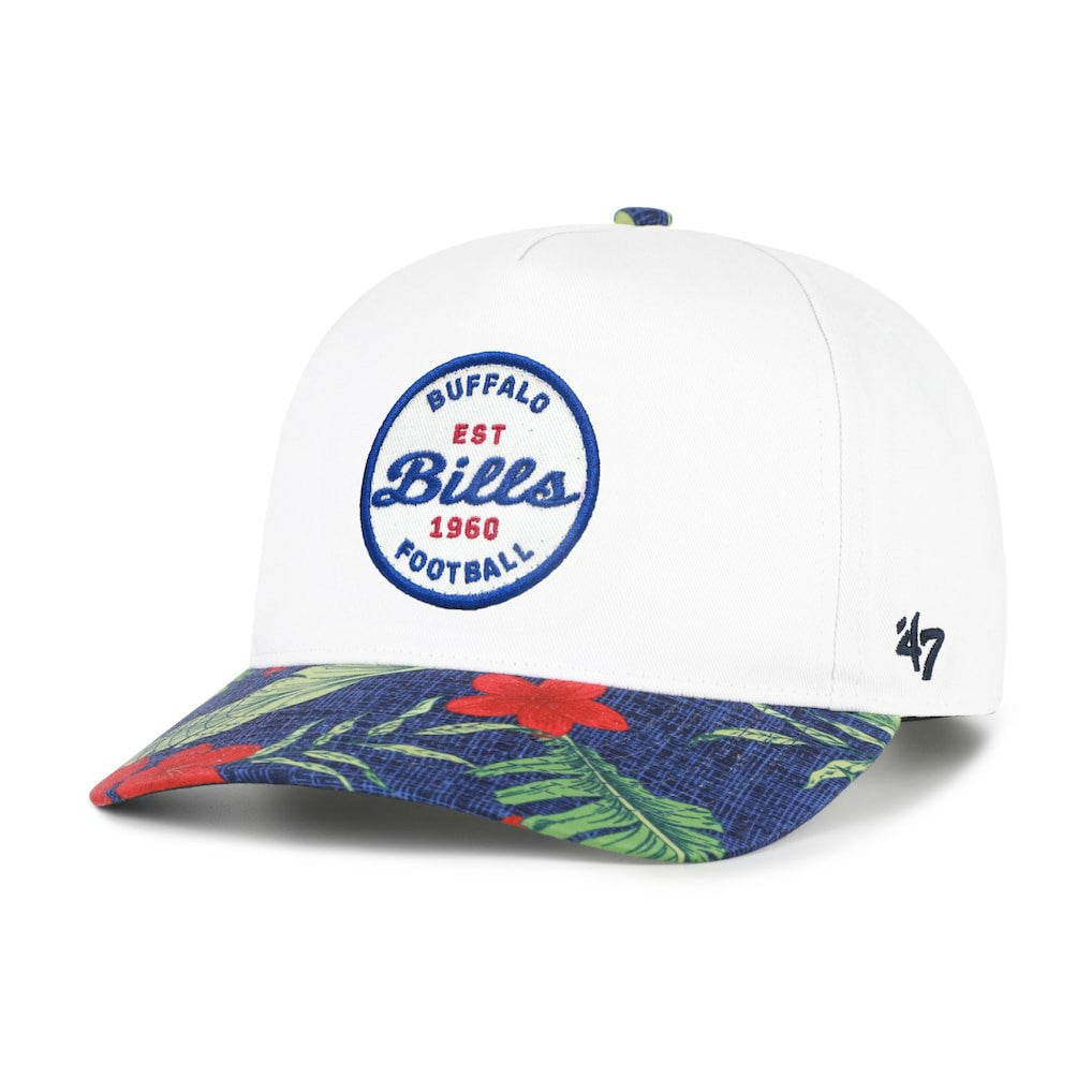 Buffalo Bills '47 Beach Side Hitch Adjustable Hat White/Royal | 47 brand
