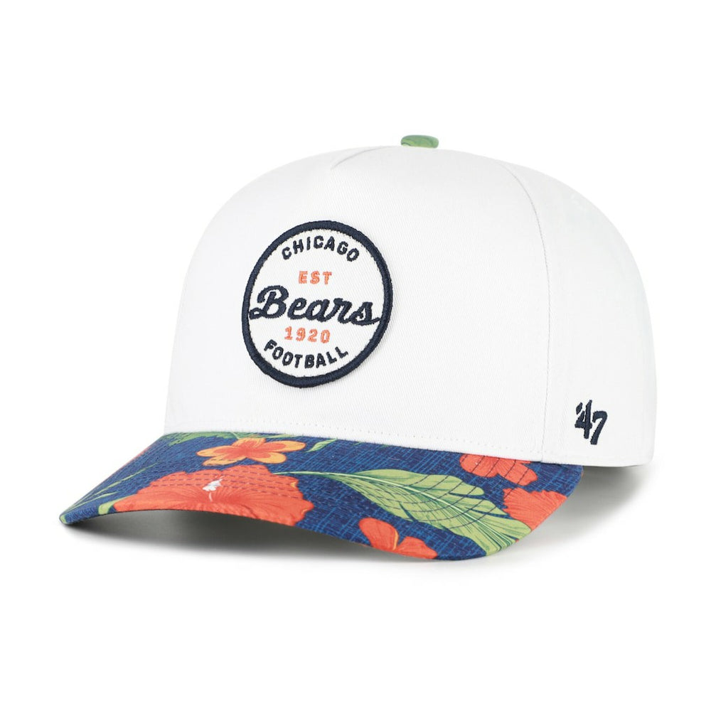 Chicago Bears '47 Beach Side Hitch Adjustable Hat White/Navy | 47 brand