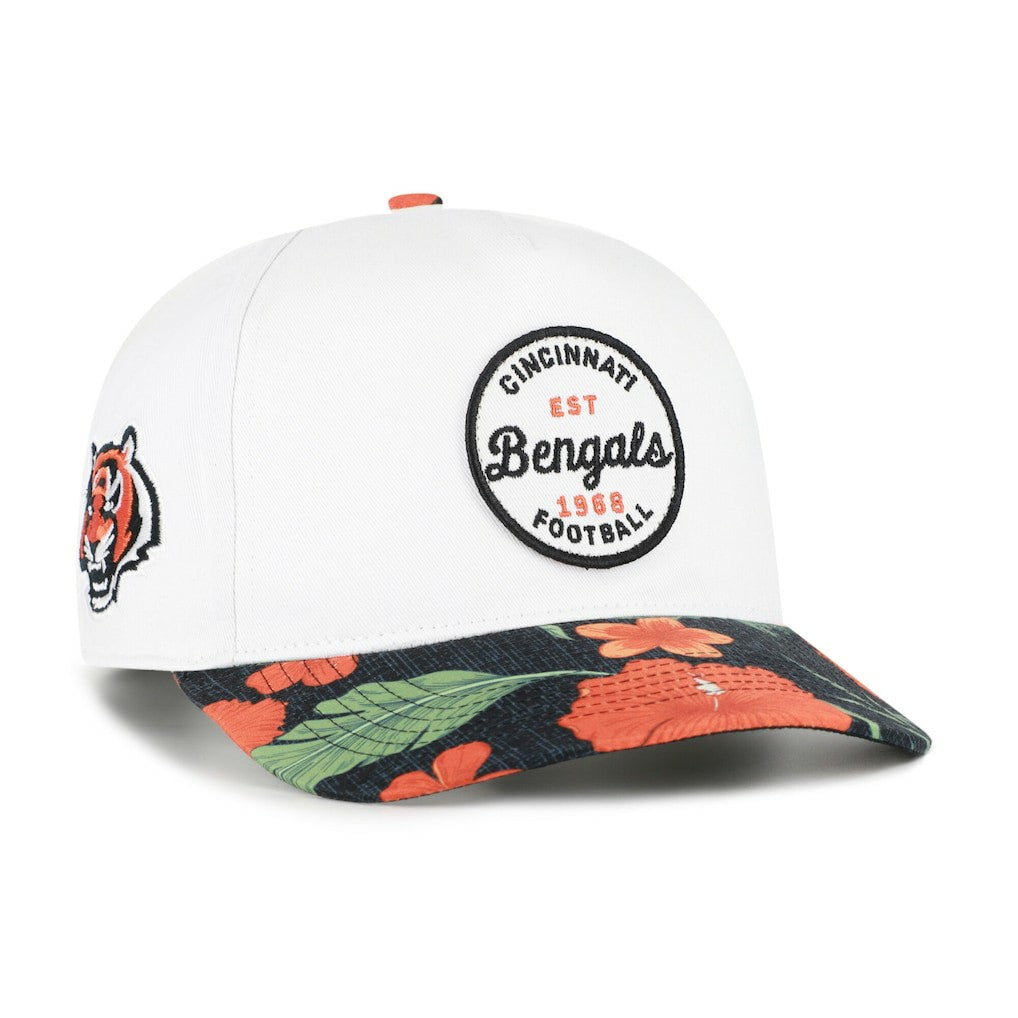 Cincinnati Bengals '47 Beach Side Hitch Adjustable Hat White/Black | 47 brand