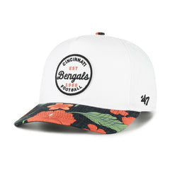 Cincinnati Bengals '47 Beach Side Hitch Adjustable Hat White/Black | 47 brand