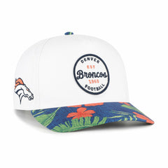 Denver Broncos '47 Beach Side Hitch Adjustable Hat White/Navy | 47 brand