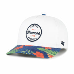 Denver Broncos '47 Beach Side Hitch Adjustable Hat White/Navy | 47 brand