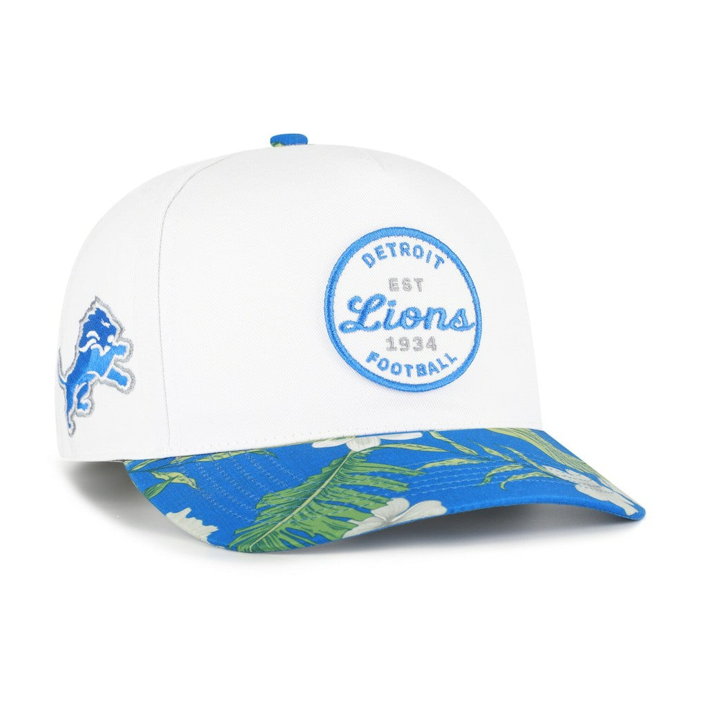Detroit Lions '47 Beach Side Hitch Adjustable Hat White/Blue | 47 brand