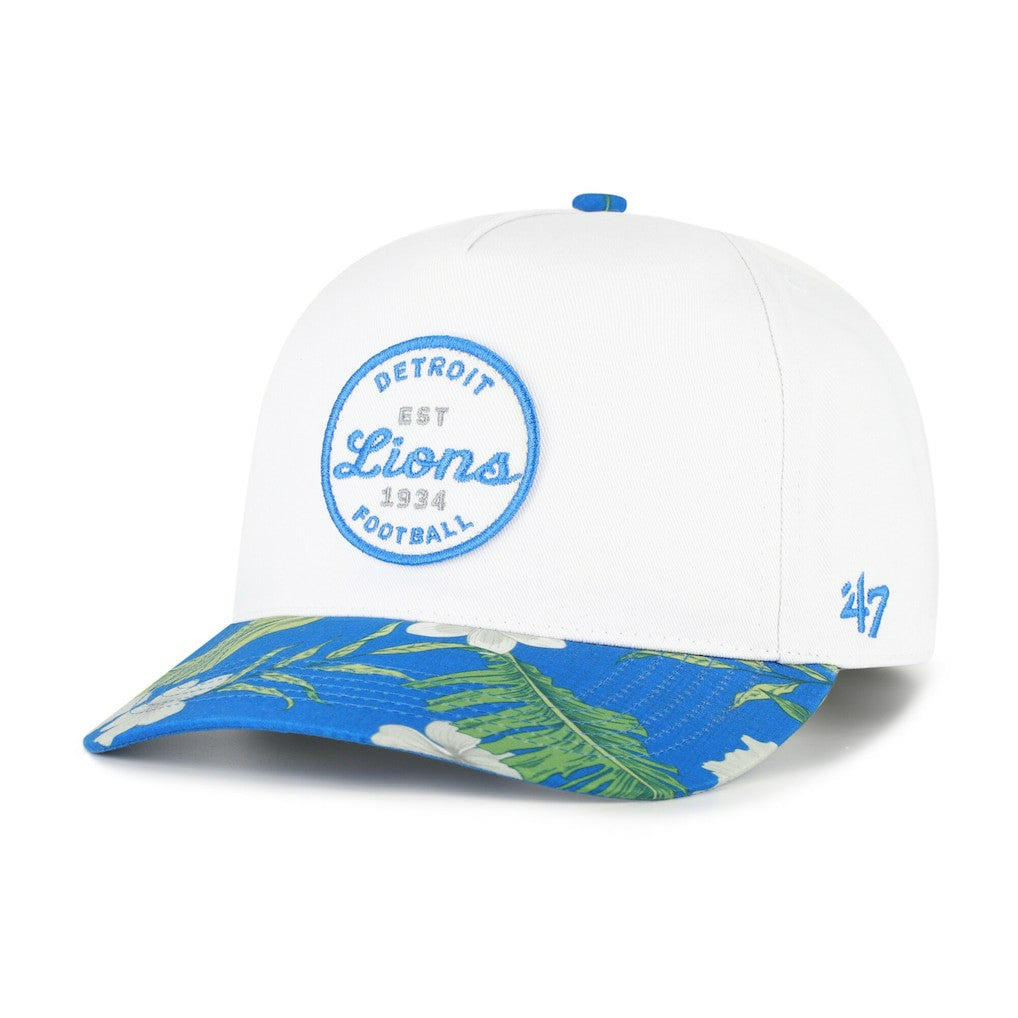 Detroit Lions '47 Beach Side Hitch Adjustable Hat White/Blue | 47 brand
