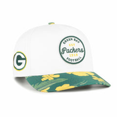 Green Bay Packers '47 Beach Side Hitch Adjustable Hat White/Green | 47 brand