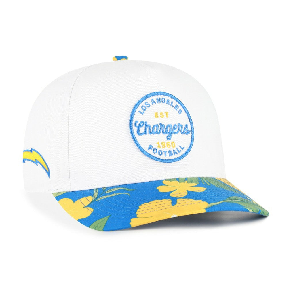Los Angeles Chargers '47 Beach Side Hitch Adjustable Hat White/Powder Blue | 47 brand