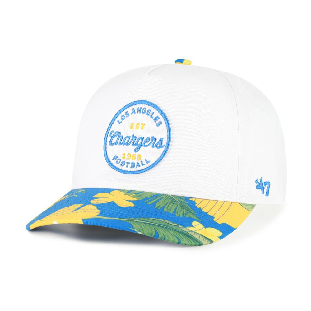 Los Angeles Chargers '47 Beach Side Hitch Adjustable Hat White/Powder Blue | 47 brand