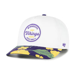 Minnesota Vikings '47 Beach Side Hitch Adjustable Hat White/Purple | 47 brand