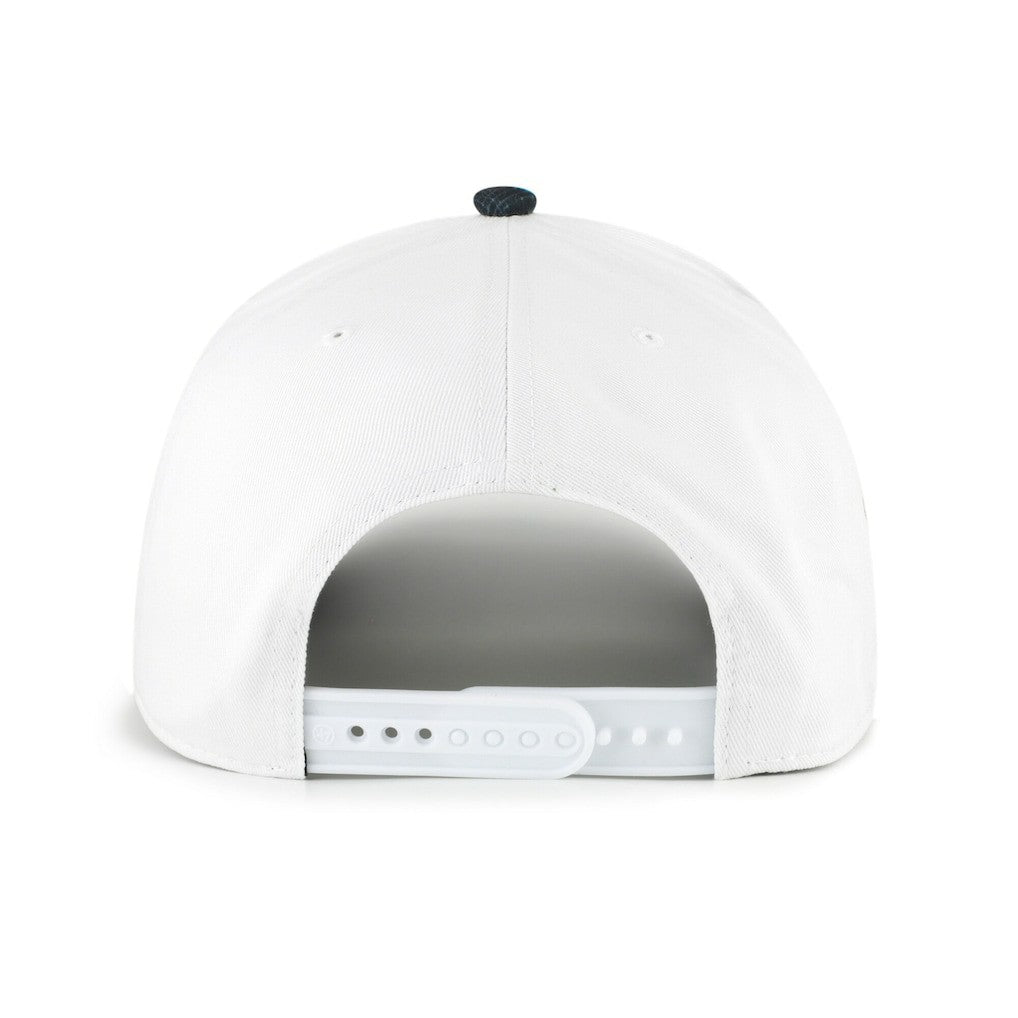 Jacksonville Jaguars '47 Beach Side Hitch Adjustable Hat White/Black | 47 brand