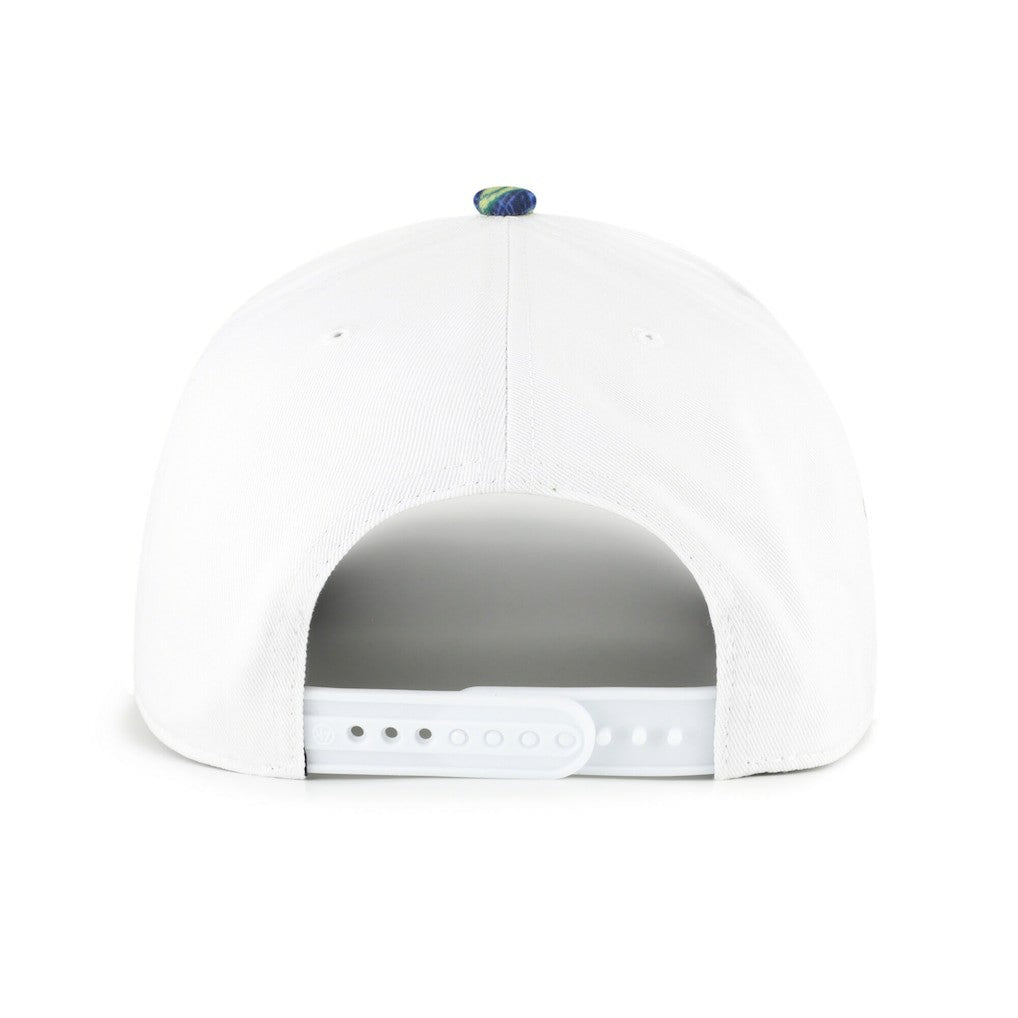 New England Patriots '47 Beach Side Hitch Adjustable Hat White/Navy | 47 brand
