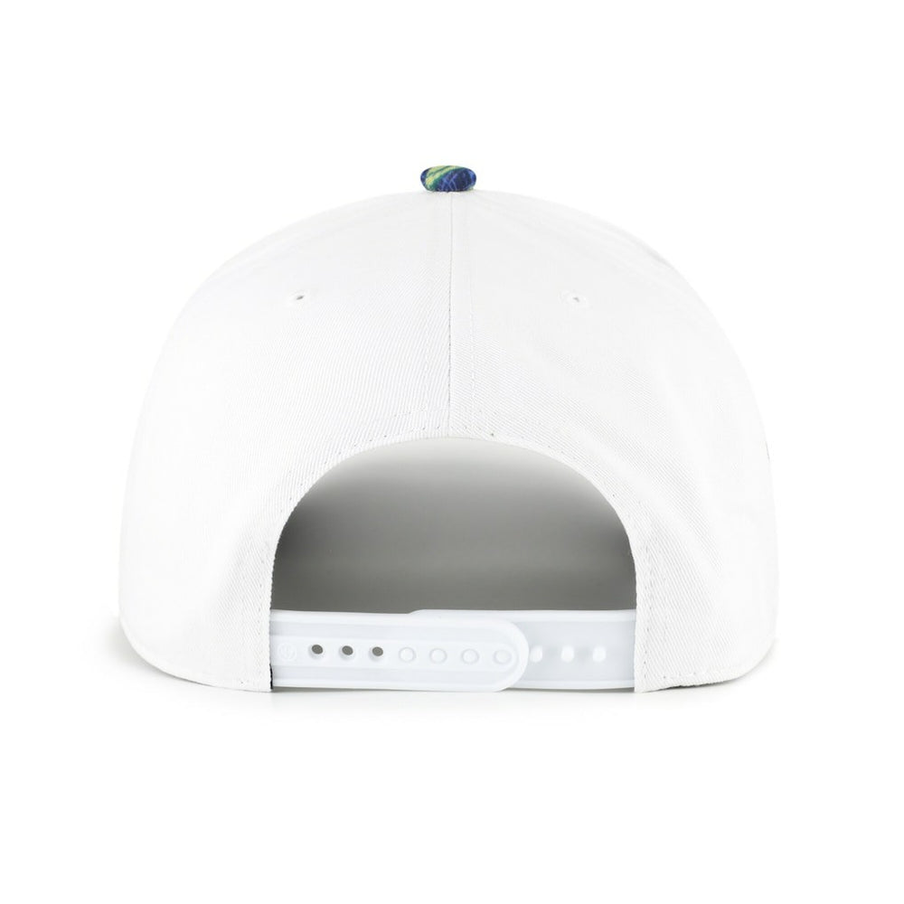 New England Patriots '47 Beach Side Hitch Adjustable Hat White/Navy | 47 brand
