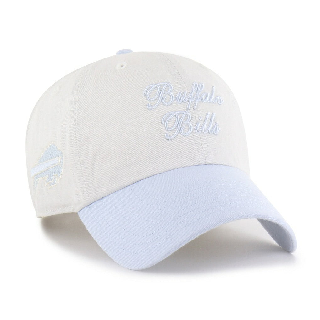 Buffalo Bills '47 Women's Gelato Two-Tone Clean Up Adjustable Hat White | 47 brand