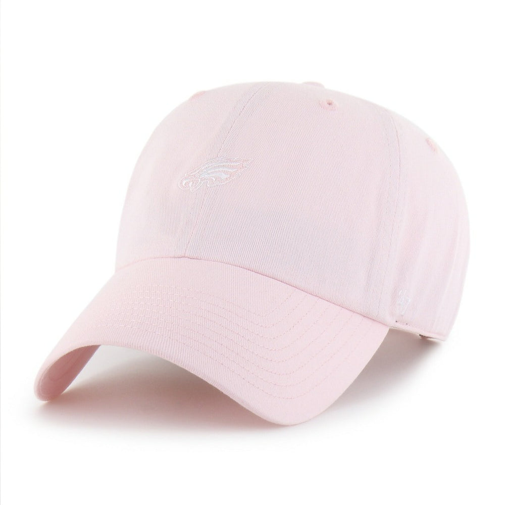 Philadelphia Eagles '47 Women's Base Runner Ballpark Clean Up Adjustable Hat Light Pink | 47 brand