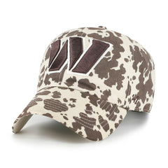 Washington Commanders '47 Women's Bessie Clean Up Adjustable Hat Natural | 47 brand