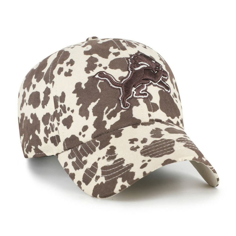 Detroit Lions '47 Women's Bessie Clean Up Adjustable Hat Natural | 47 brand