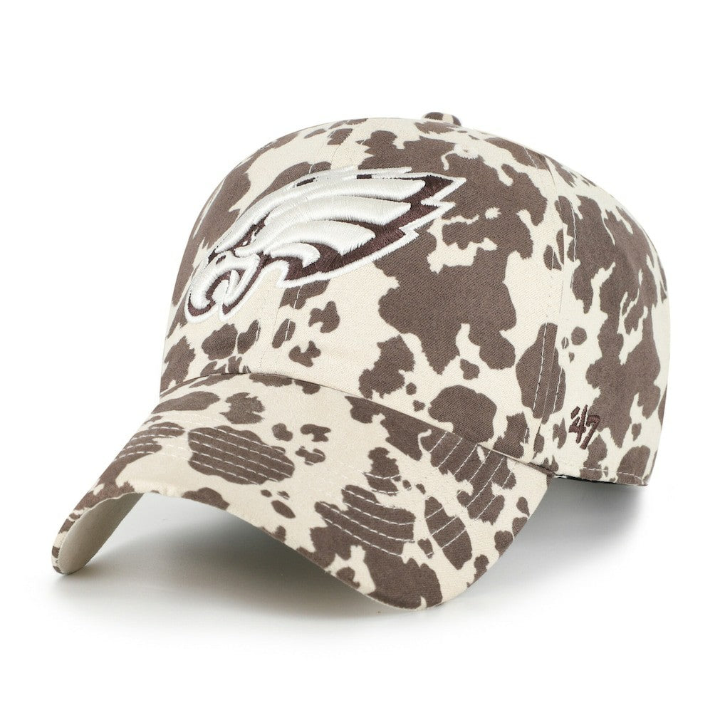 Philadelphia Eagles '47 Women's Bessie Clean Up Adjustable Hat Natural | 47 brand