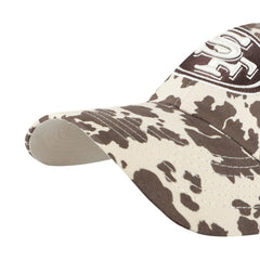 San Francisco 49ers '47 Women's Bessie Clean Up Adjustable Hat Natural | 47 brand
