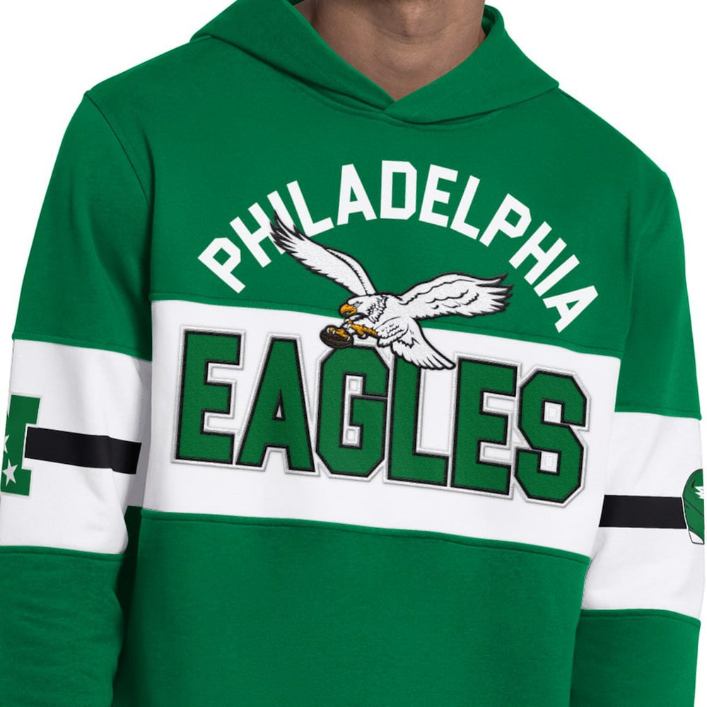 Philadelphia Eagles Starter Fullback Jersey Hoodie Kelly Green | NFL