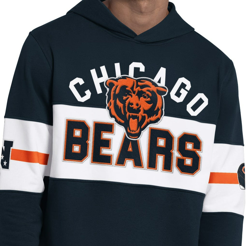 Chicago Bears Starter Fullback Jersey Hoodie Navy | NFL