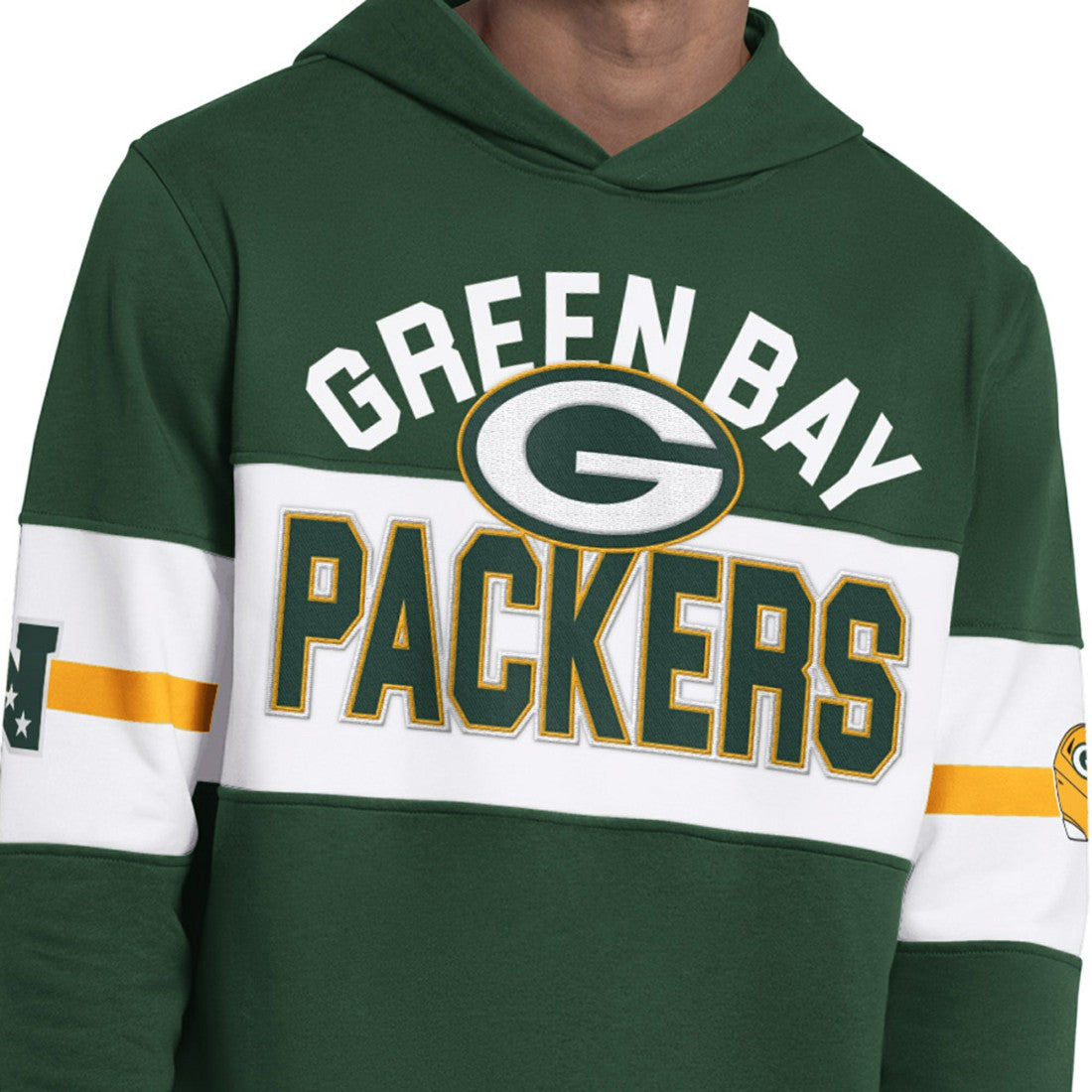 Green Bay Packers Starter Fullback Jersey Hoodie Green | NFL